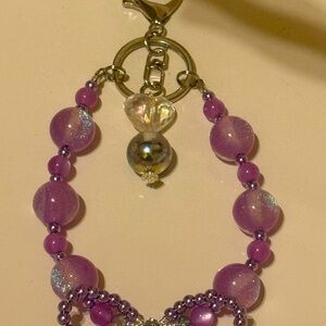 Keychain with bow